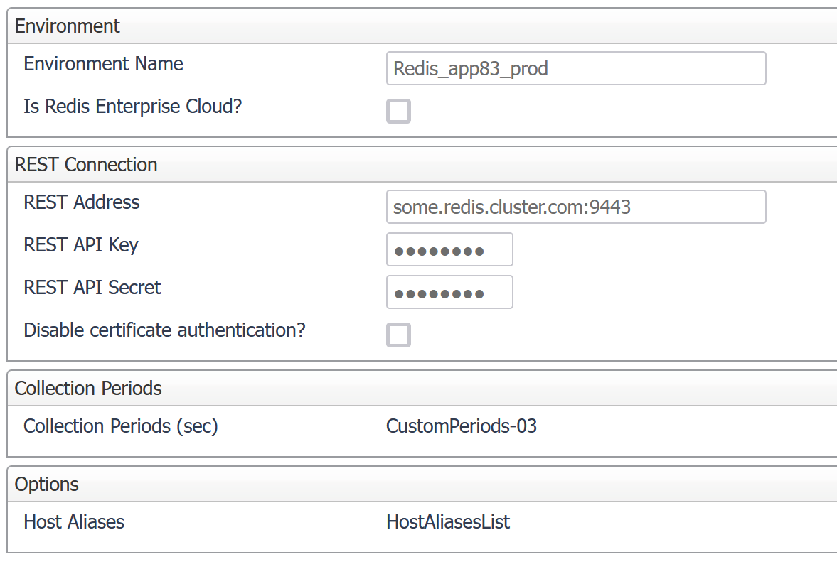 Redis Agent Properties